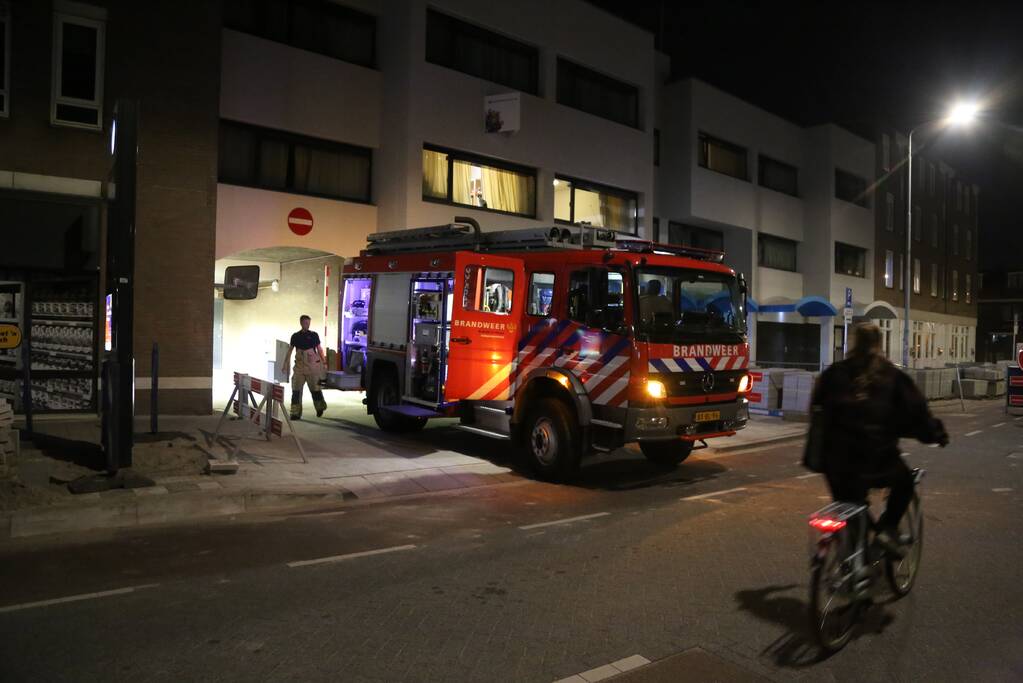 Kortsluiting zorg voor brand in pand Corona sneltest