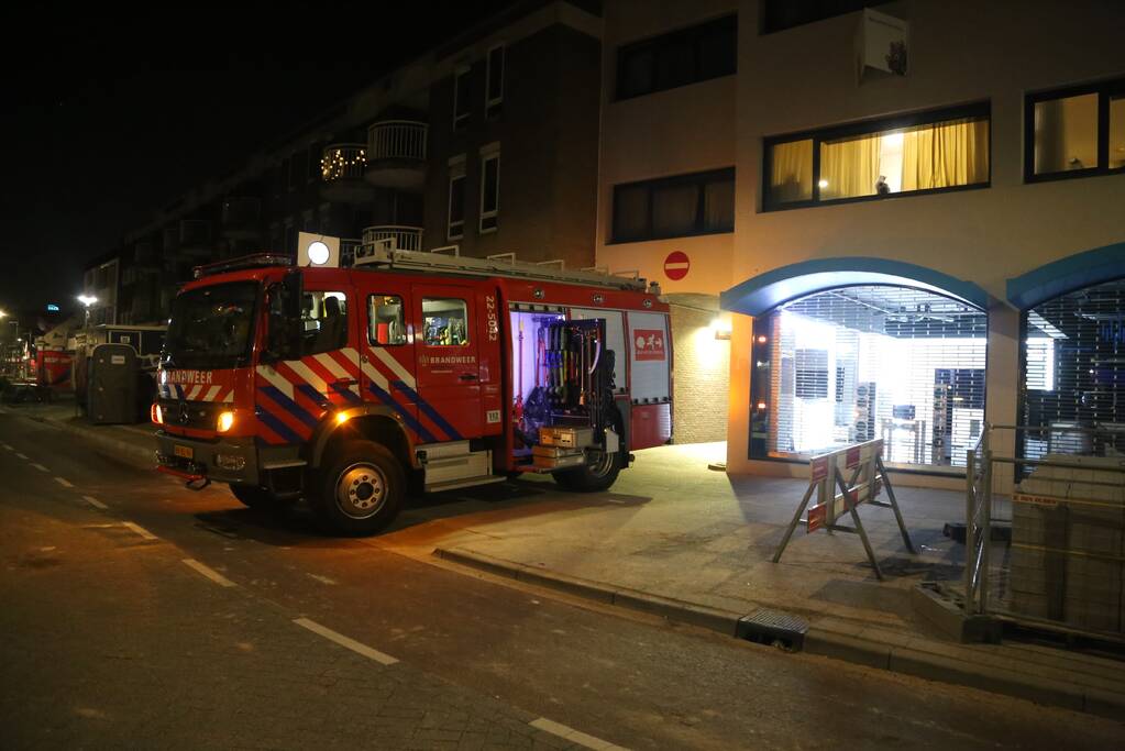 Kortsluiting zorg voor brand in pand Corona sneltest