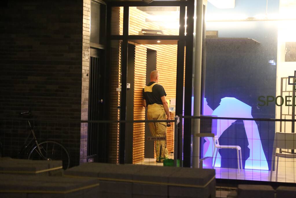 Kortsluiting zorg voor brand in pand Corona sneltest