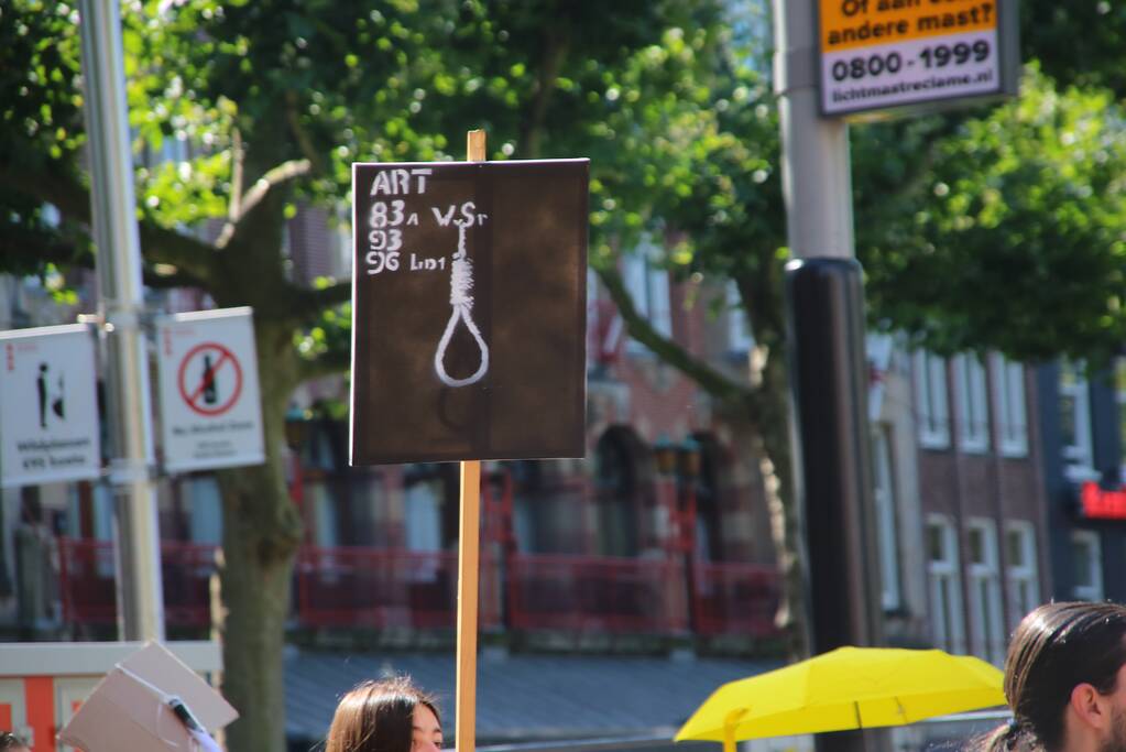 Grote demonstratie tegen coronamaatregelen