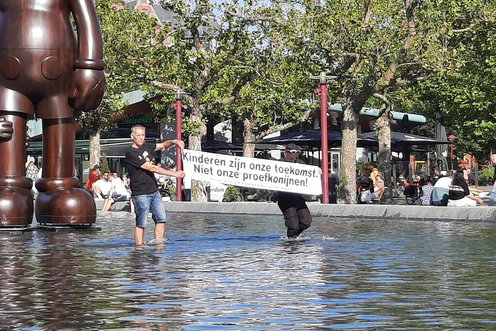 Grote demonstratie tegen coronamaatregelen