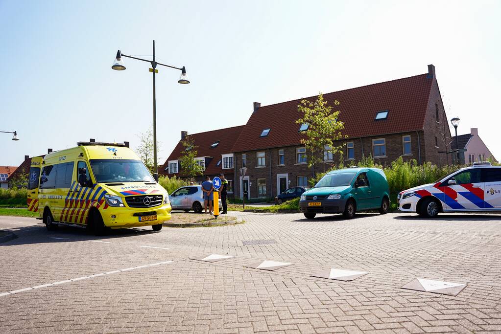 Fietser gewond door ongeval met personenauto