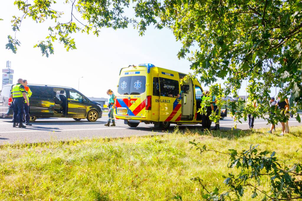 Kind gewond bij kop-staartbotsing