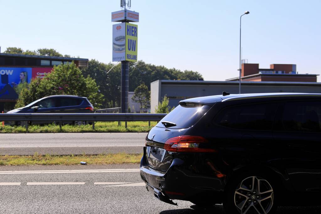 Kind gewond bij kop-staartbotsing