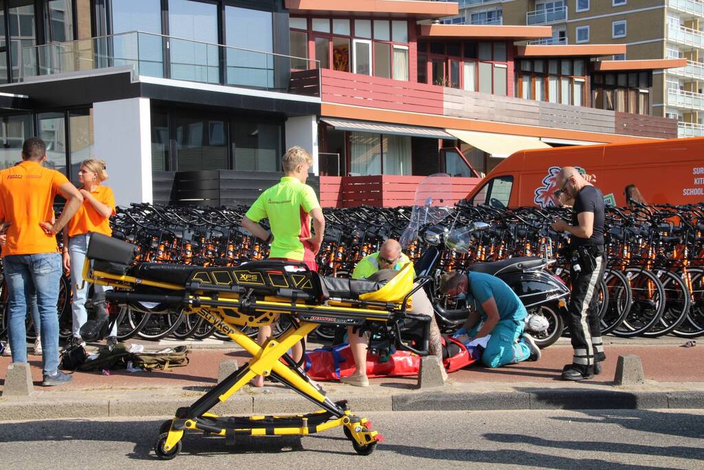 Politieonderzoek na ongeval met scooterrijder