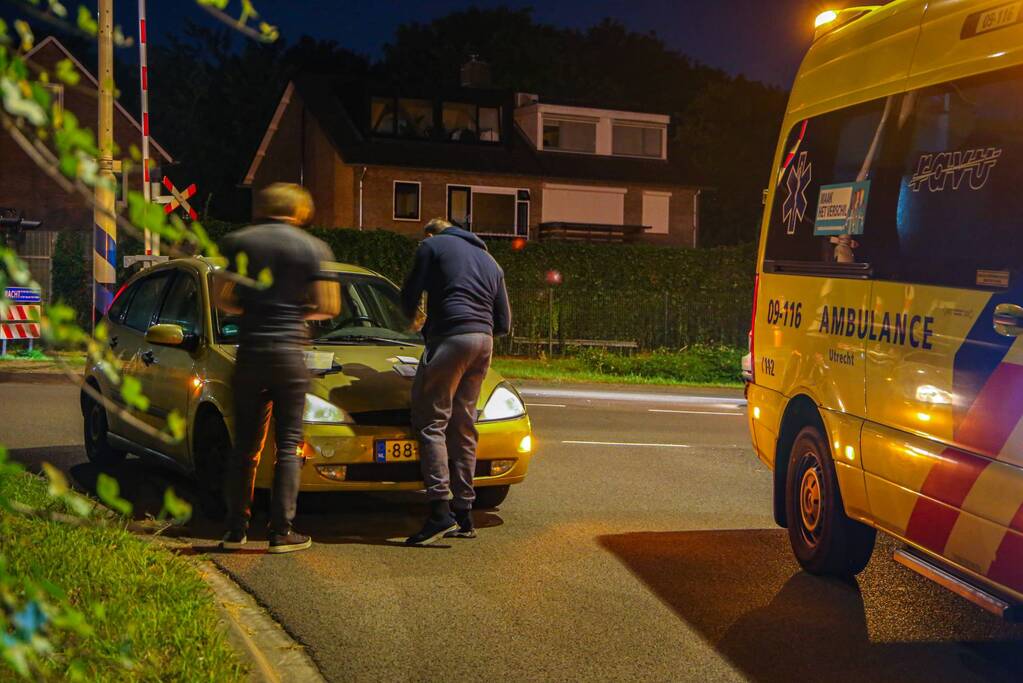 Schade aan personenauto's door ongeval