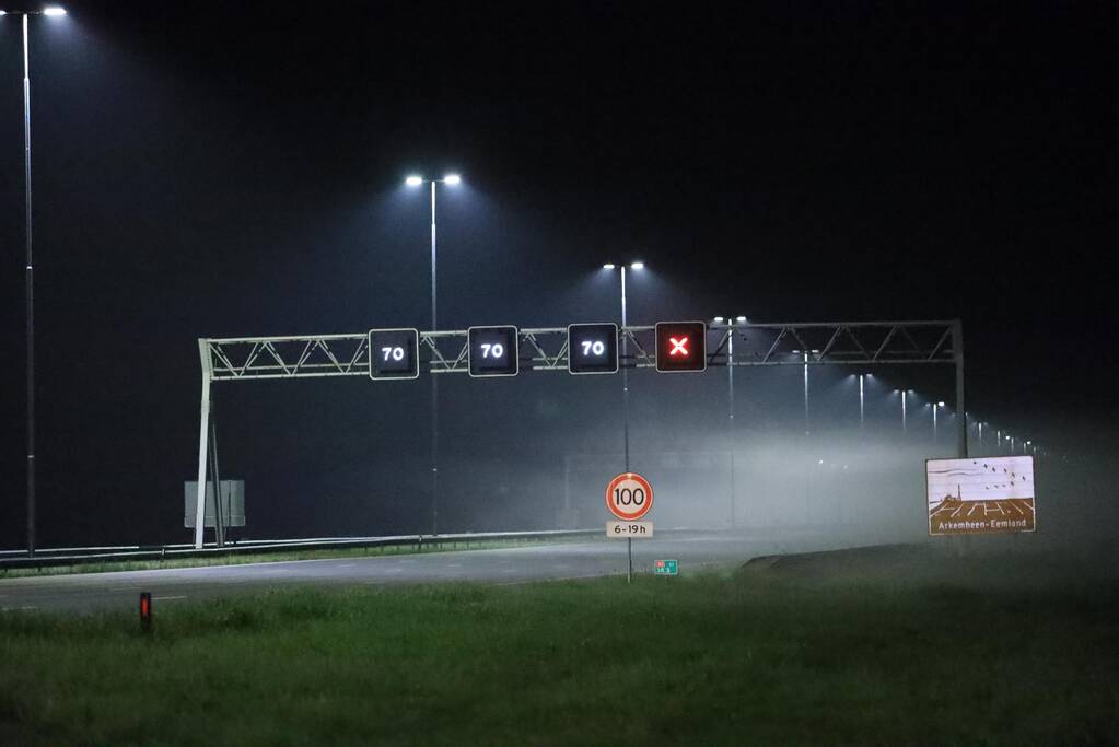 Bestuurder spoorloos na ongeval