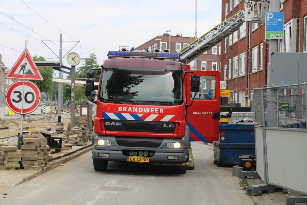 Traumahelikopter landt in Charlois op grasveld