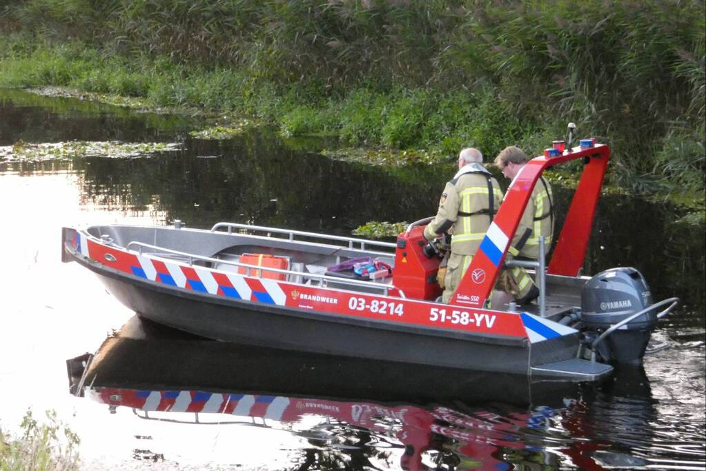 Grote zoekactie in Oranjekanaal na vondst motorhelm