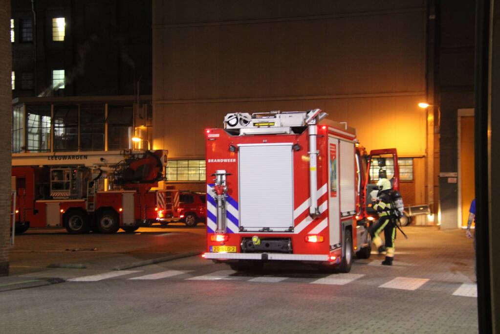 Brand bij Koopmans meelfabriek