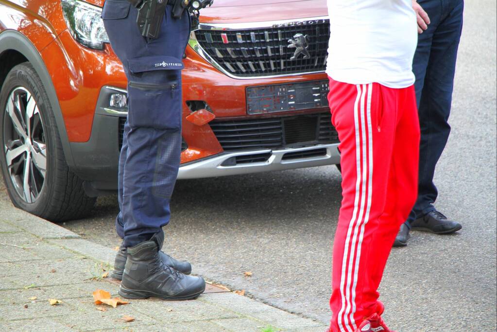 Twee auto's betrokken geraakt bij kop-staartbotsing