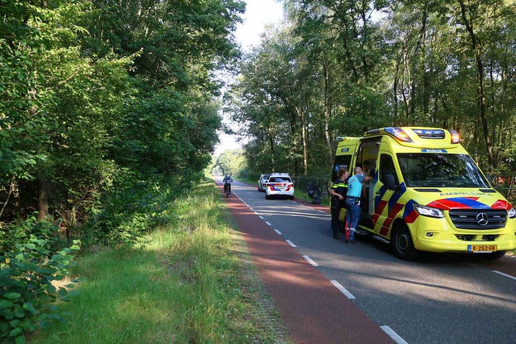 Fietser gewond bij botsing met andere fietser