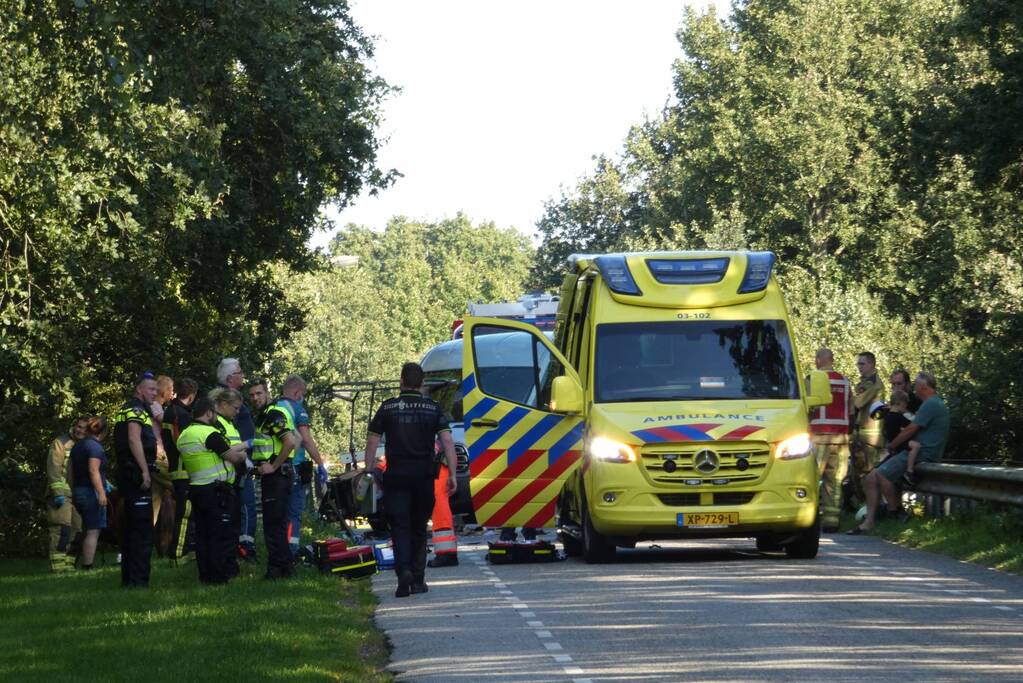Zwaargewonde na ongeval met rijtuig