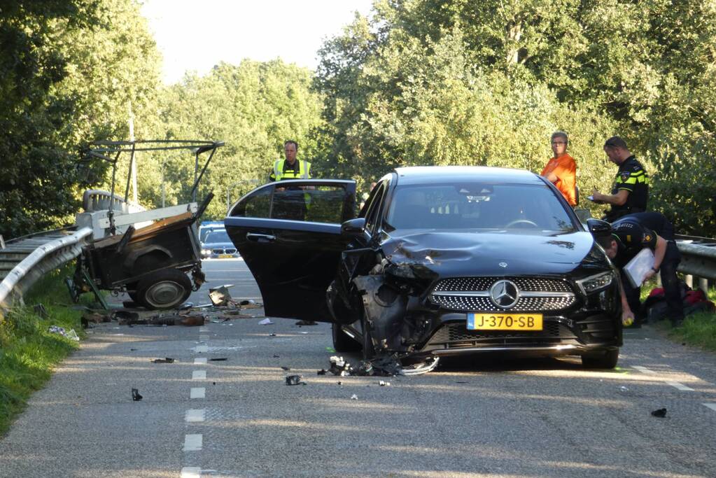 Zwaargewonde na ongeval met rijtuig