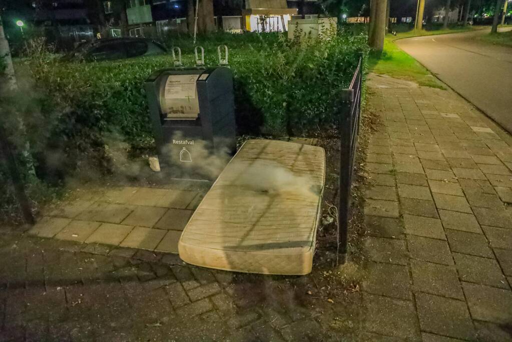 Opnieuw brand in matras