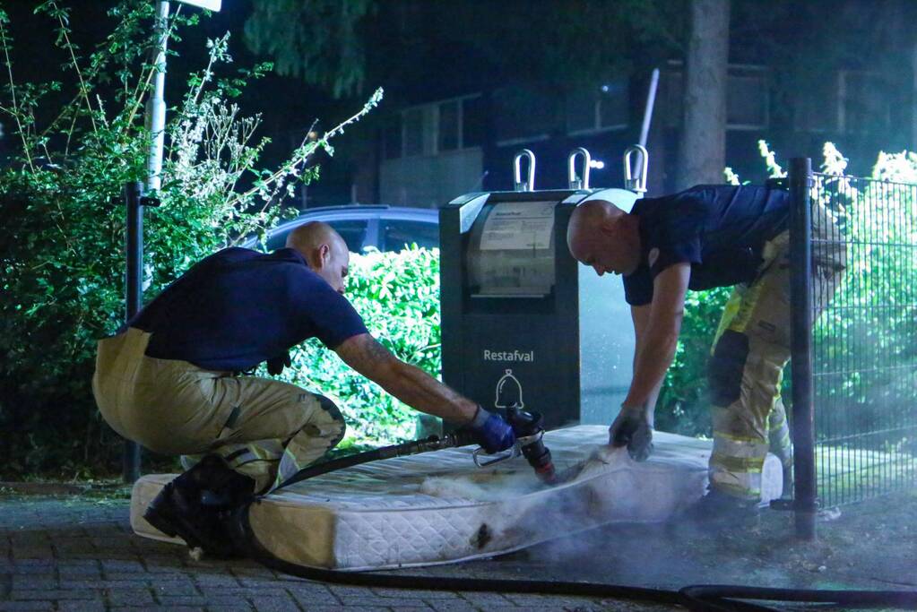 Opnieuw brand in matras