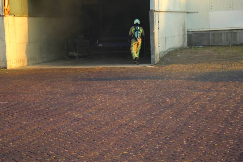Veel rookontwikkeling bij brand in bedrijfspand Vleems Food