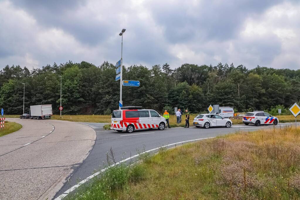 Aanrijding bij proefrit met vrachtwagen