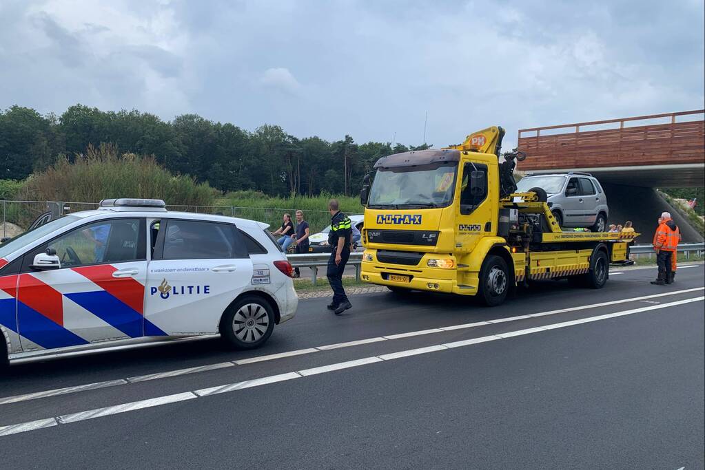 Drie auto's betrokken bij kettingbotsing