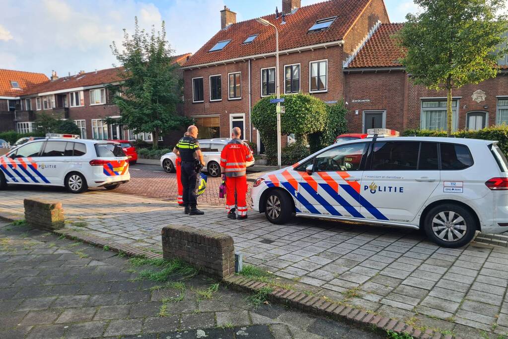 Traumahelikopter trekt veel bekijks