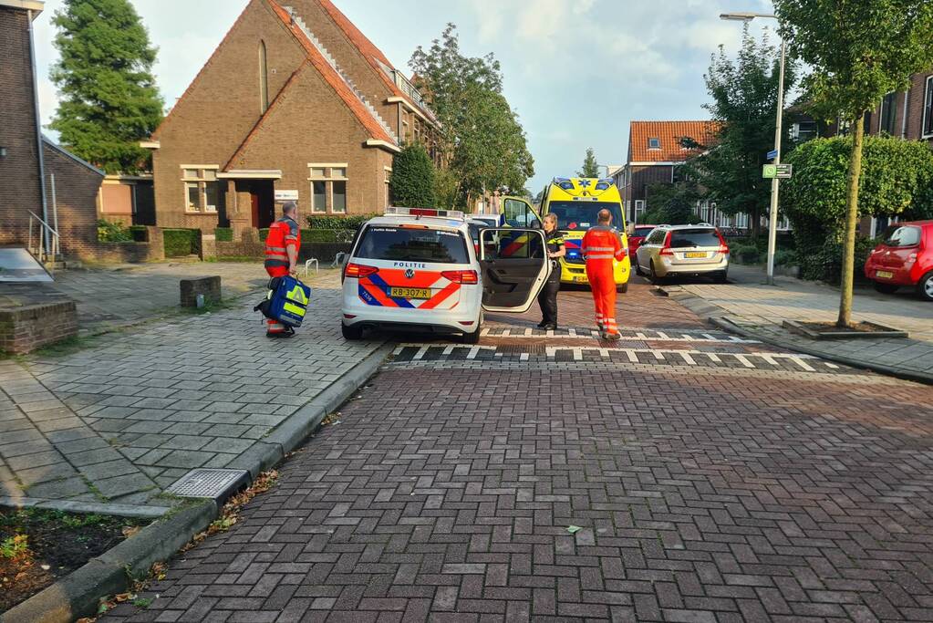 Traumahelikopter trekt veel bekijks