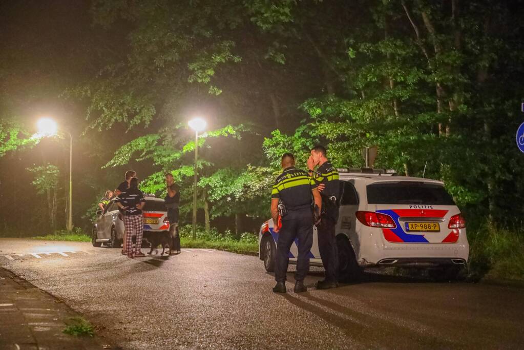 Politiehelikopter zoekt mee tijdens zoekactie