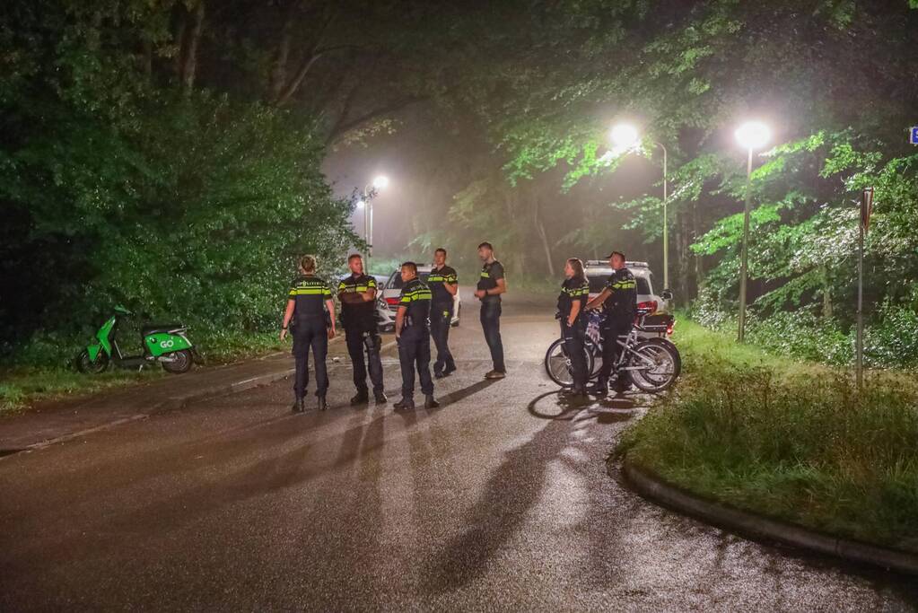 Politiehelikopter zoekt mee tijdens zoekactie