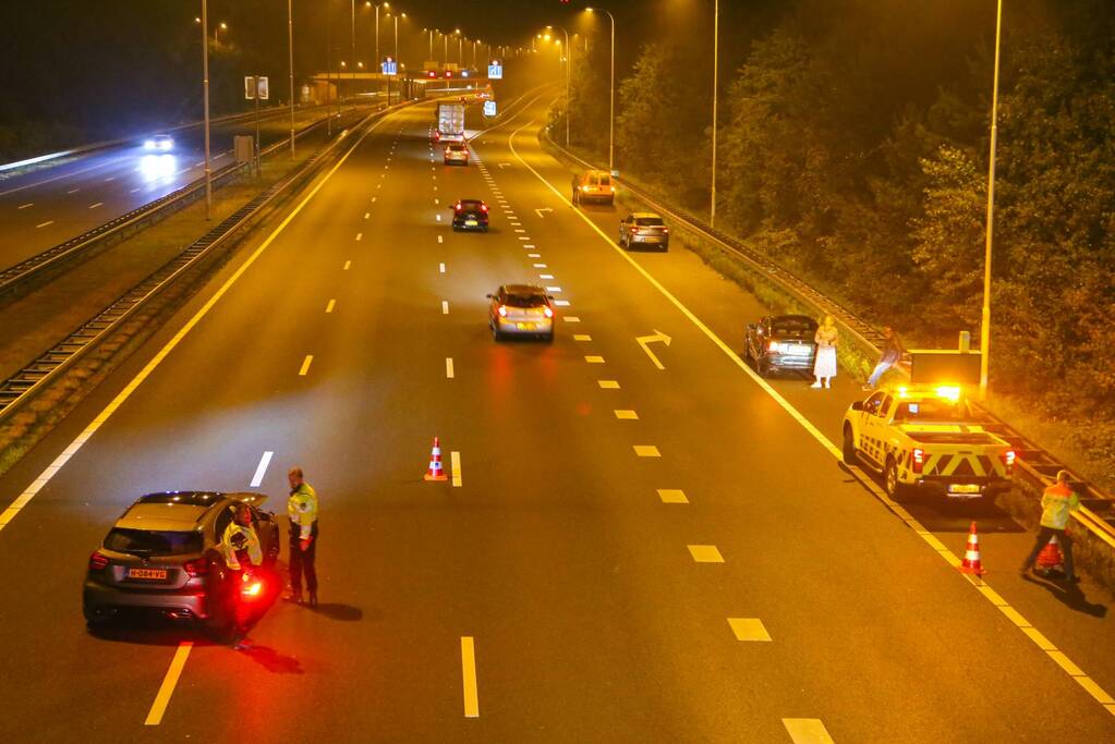 Meerdere voertuigen betrokken bij aanrijding