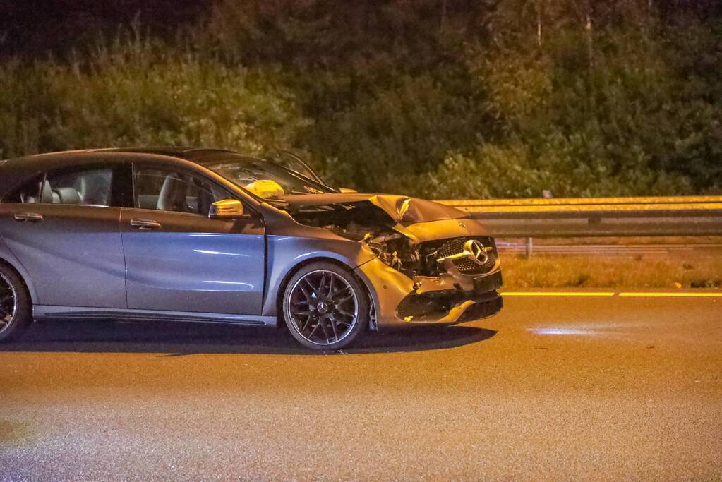 Meerdere voertuigen betrokken bij aanrijding