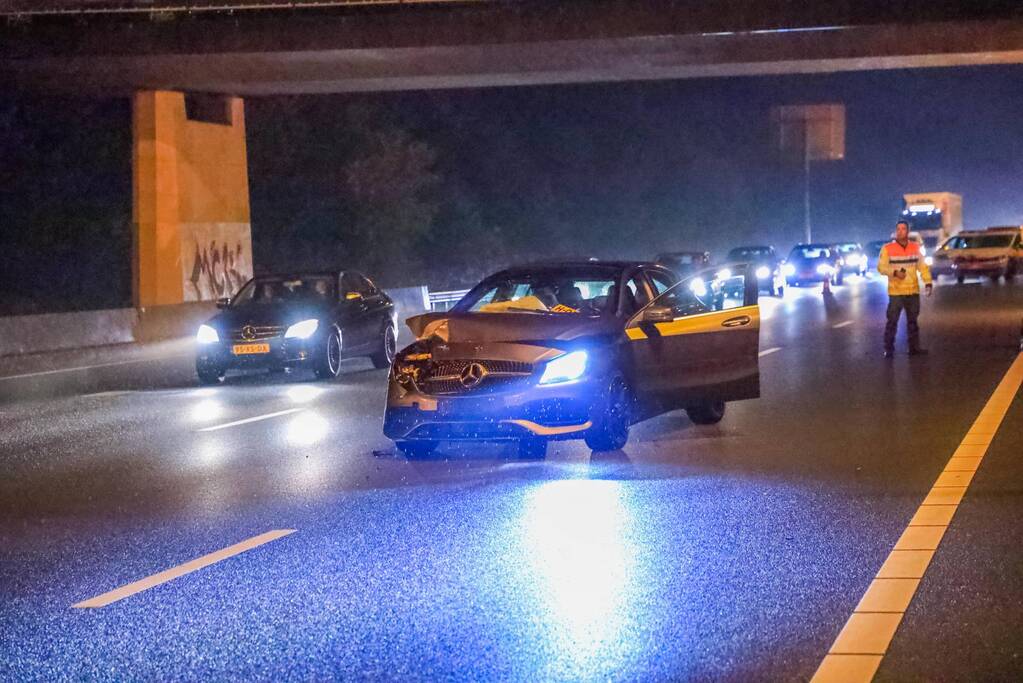 Meerdere voertuigen betrokken bij aanrijding