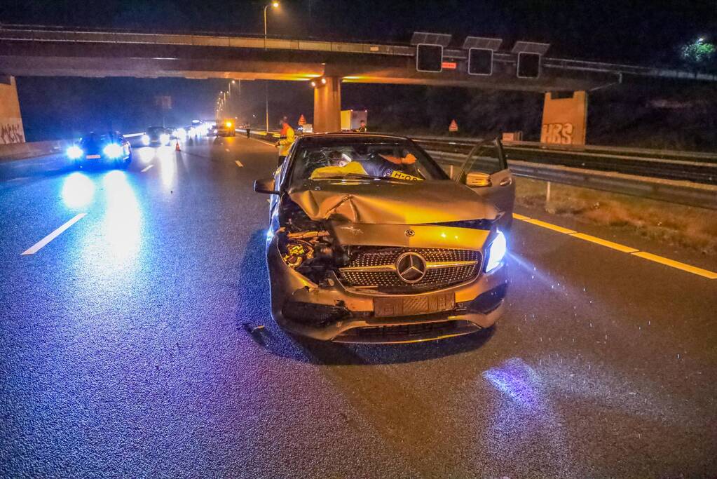Meerdere voertuigen betrokken bij aanrijding