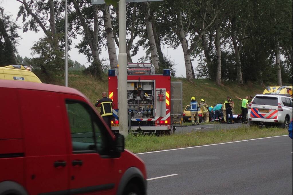 Veel schade bij ongeval