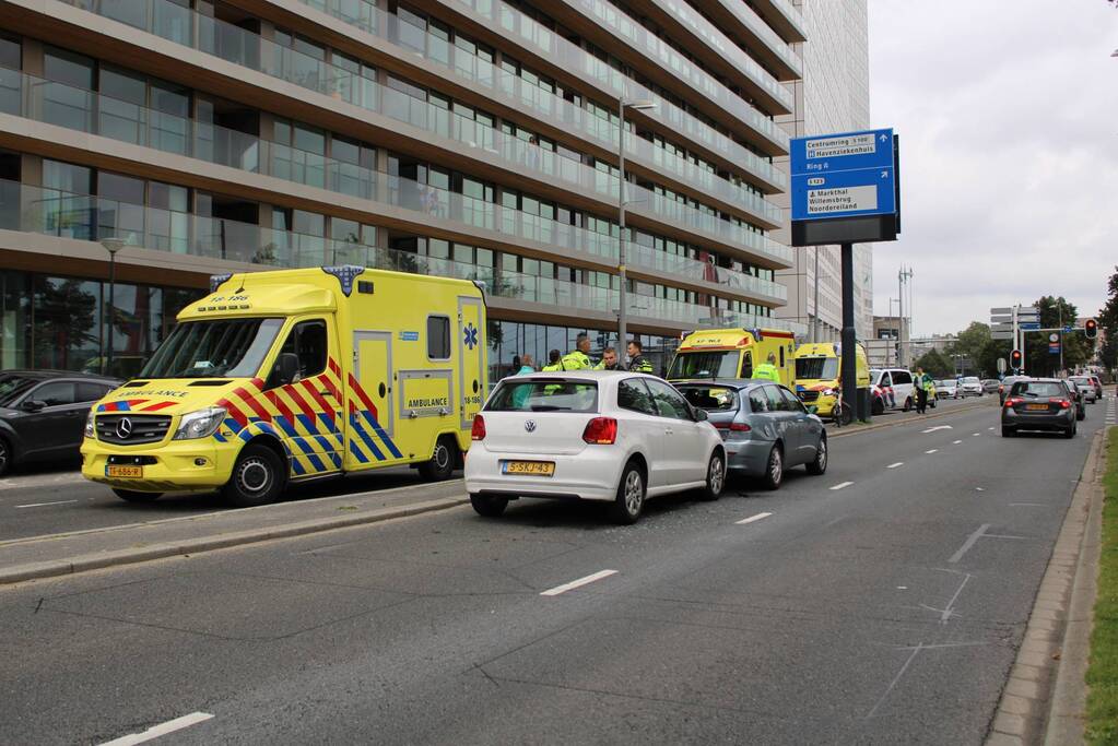 Twee gewonden na verkeersongeval