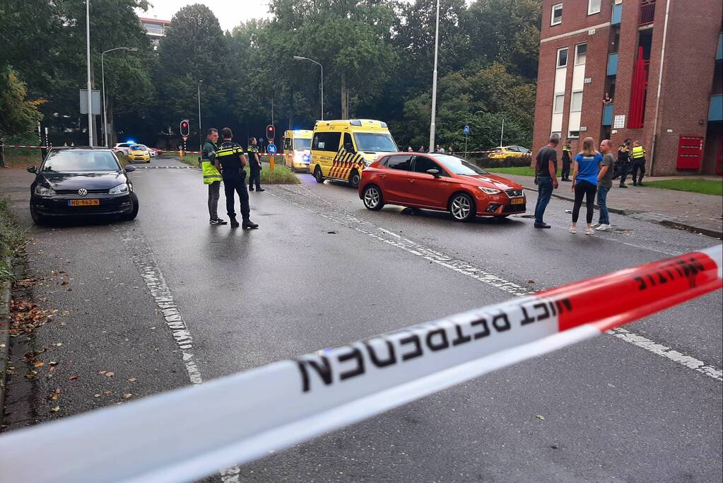 Persoon gewond door steekincident