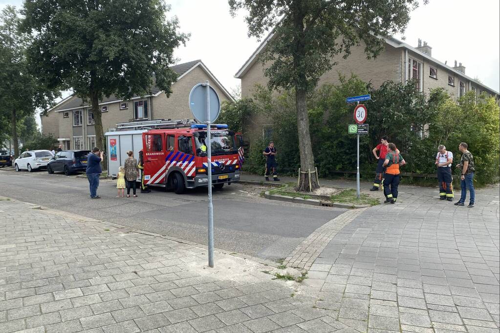 Heg vat vlam bij wegbranden van onkruid