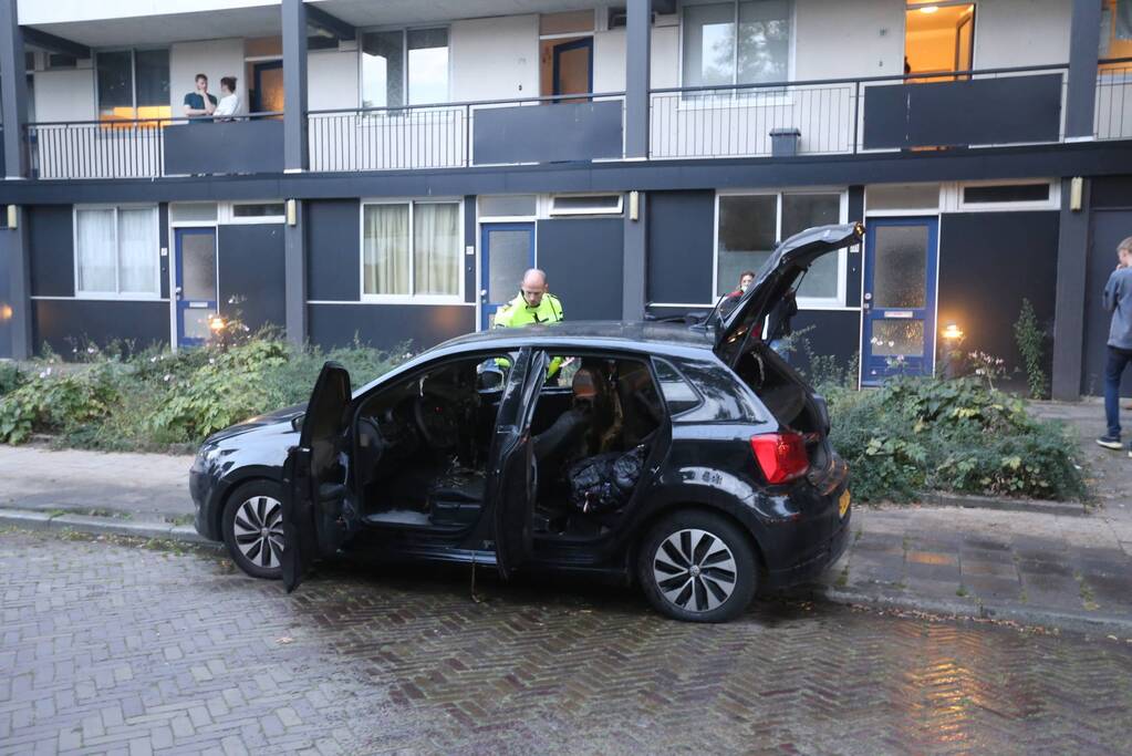 Onderzoek naar brand in auto