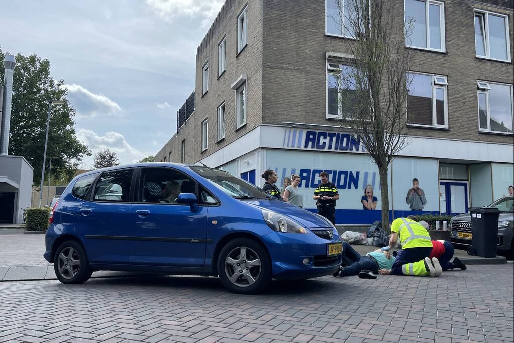 E-biker aangereden door automobiliste