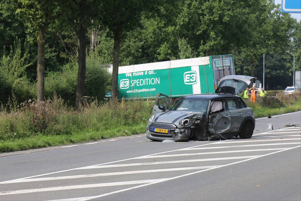 Ernstig ongeval met vrachtwagen
