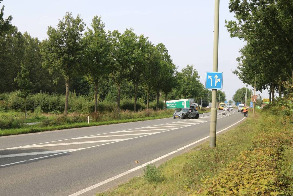 Ernstig ongeval met vrachtwagen