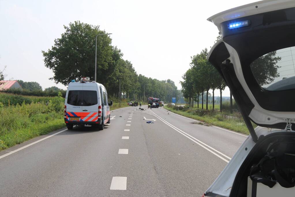 Ernstig ongeval met vrachtwagen