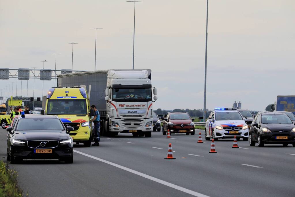 Meerdere gewonden en verkeersinfarct door ongeval