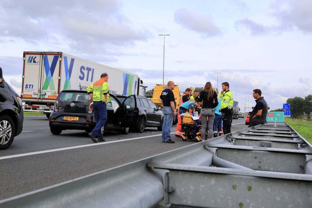Meerdere gewonden en verkeersinfarct door ongeval