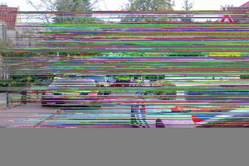 Grote politieopkomst door incident