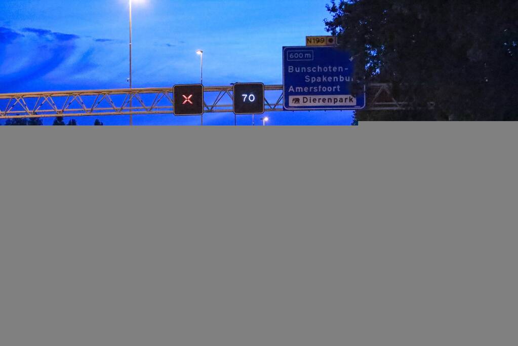 As van aanhanger breekt af