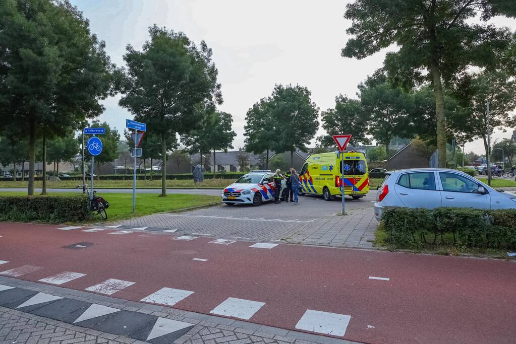 Fietser gewond bij aanrijding met auto