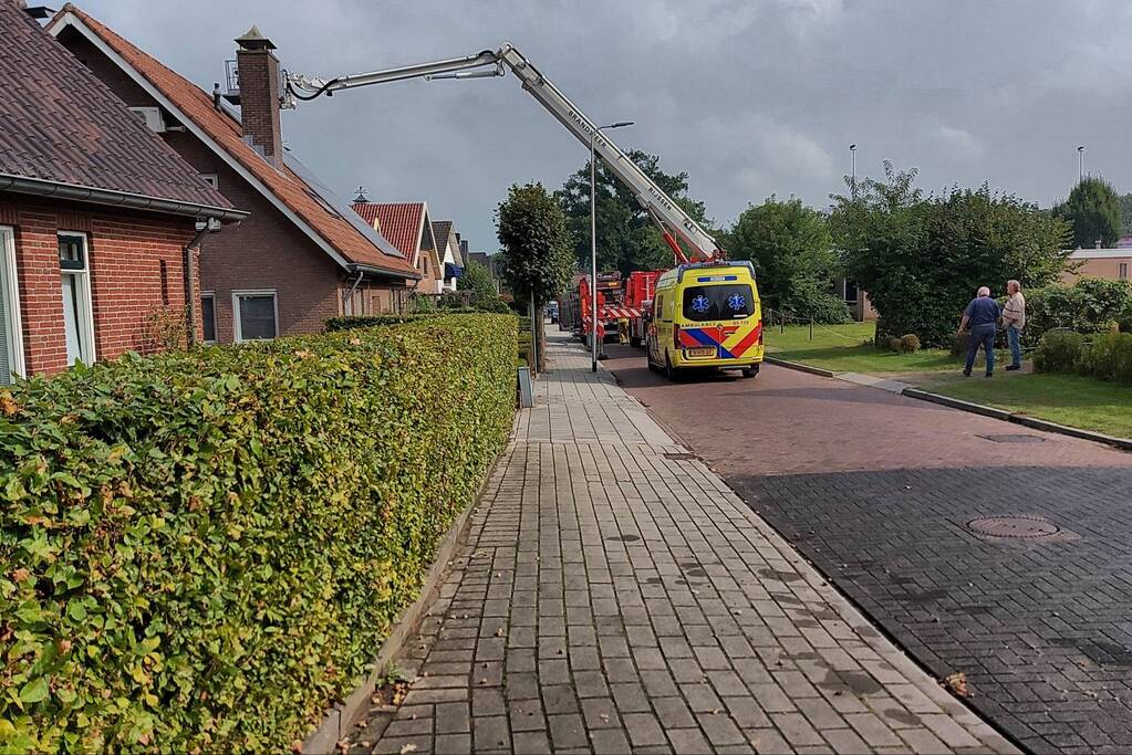 Brand in omvormer zonnepanelen