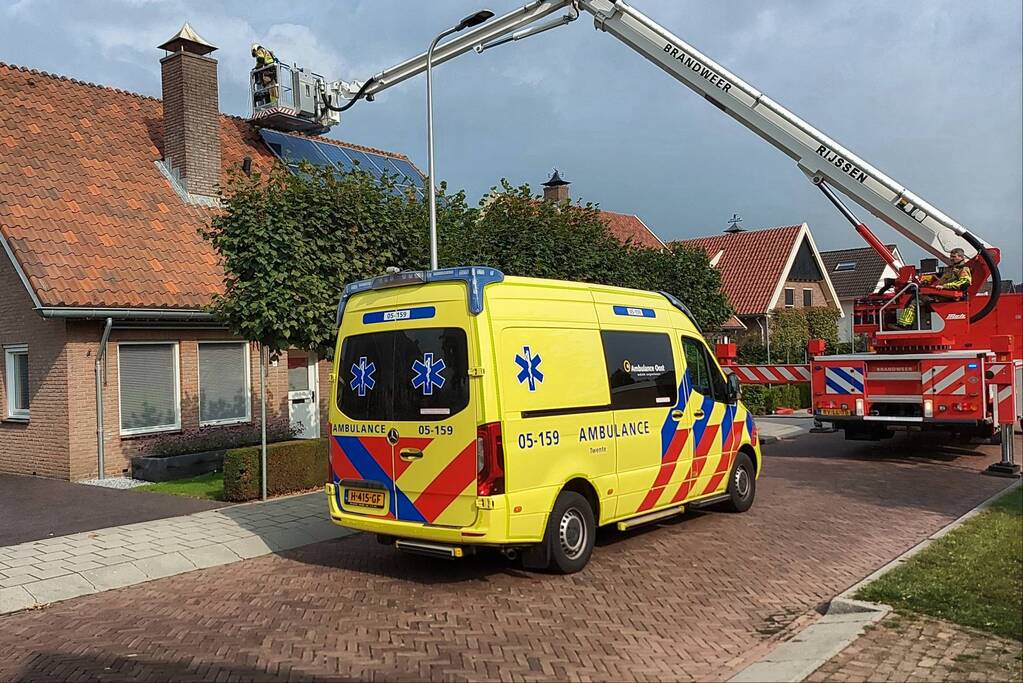 Brand in omvormer zonnepanelen