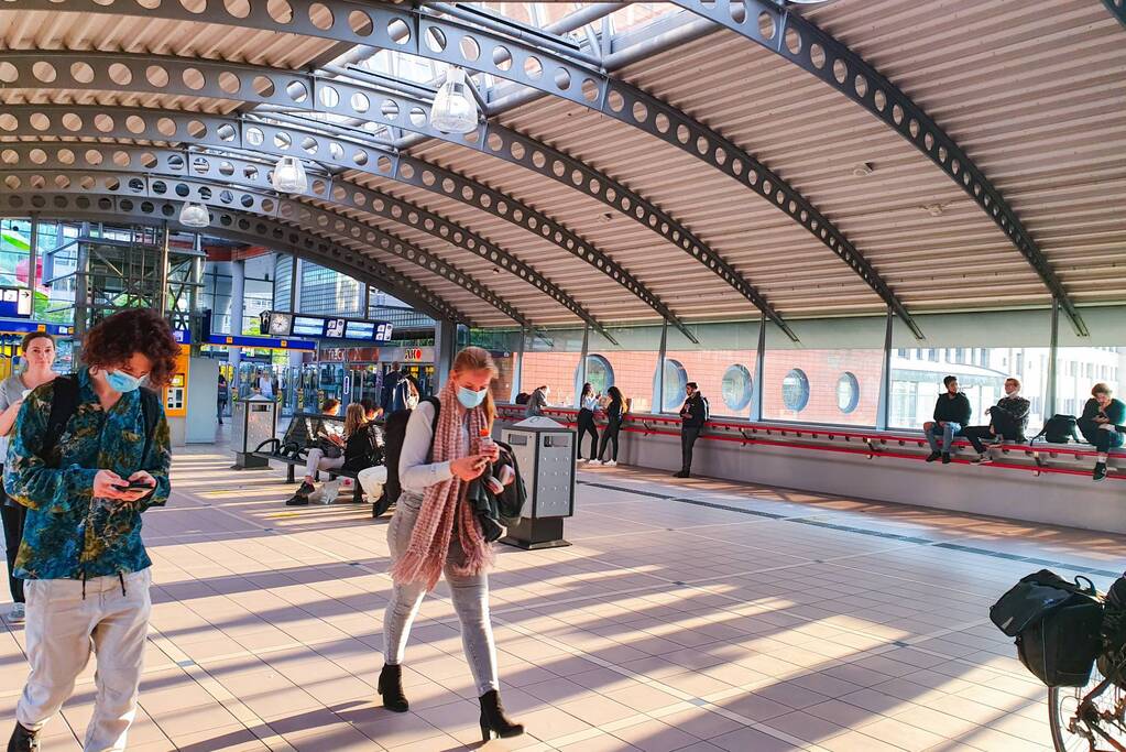 Drukte op treinstation door landelijke storing