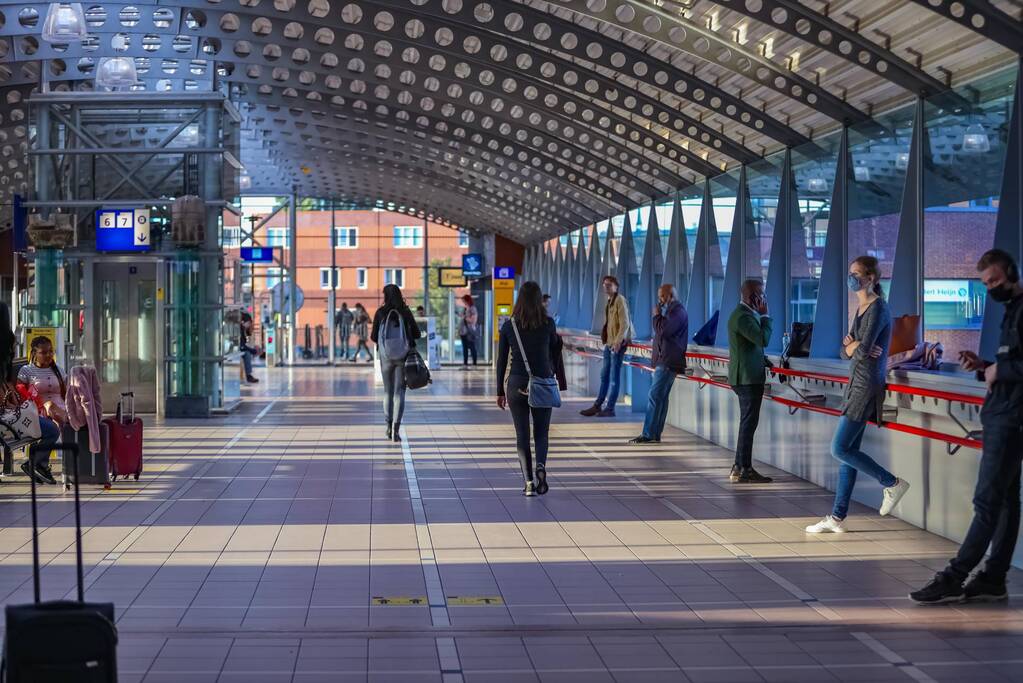 Drukte op treinstation door landelijke storing