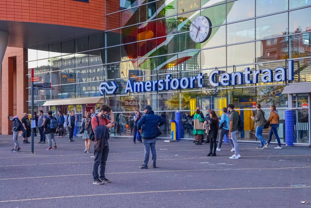 Drukte op treinstation door landelijke storing